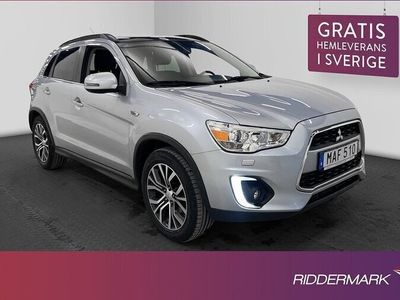 begagnad Mitsubishi ASX Komfort Pano Kamera Skinn 0,46l mil 2016, SUV