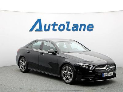Begagnad Mercedes A200 AMG 163 HK (119 kW) 2019 Svart Sedan