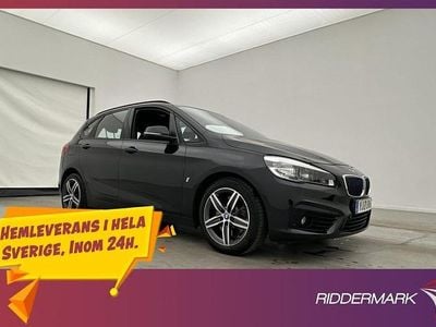 Svart Begagnad 2017 BMW 225 Sport Line Minibuss | 169 800 kr