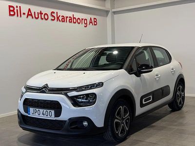 Begagnad Citroën C3 PureTech 83 HK (61 kW) 2021 Vit Halvkombi