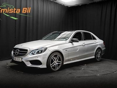 Begagnad Mercedes E220 AMG 170 HK (125 kW) 2015 Silver Sedan