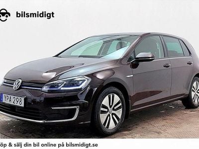 Svart Begagnad 2018 VW e-Golf Halvkombi | 129 900 kr (Marknadspris)
