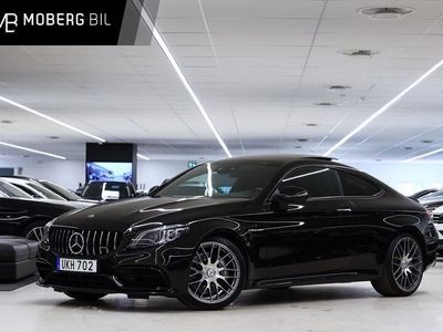 begagnad Mercedes C63 AMG C63 AMG Benz AMGCoupé Pano Burmester Night pkt 2019, Sportkupé