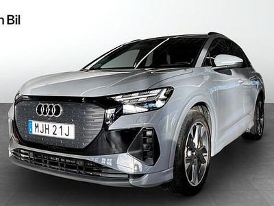 Grå Begagnad 2023 Audi Q4 e-tron Advanced Plus SUV | 389 000 kr (Marknadspris)