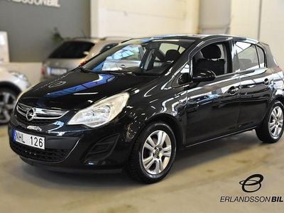 Svart Begagnad 2013 Opel Corsa Enjoy Halvkombi | 59 900 kr (Marknadspris)