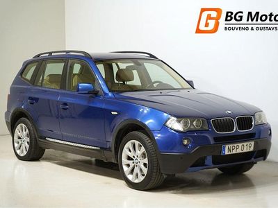 Blå Begagnad 2008 BMW X3 SUV | 69 900 kr (Lite dyr)