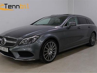 Grå Begagnad 2017 Mercedes CLS350 AMG Kombi | 259 900 kr (Bra pris)