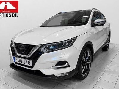 Vit Begagnad 2017 Nissan Qashqai Tekna+ SUV | 159 900 kr (Marknadspris)