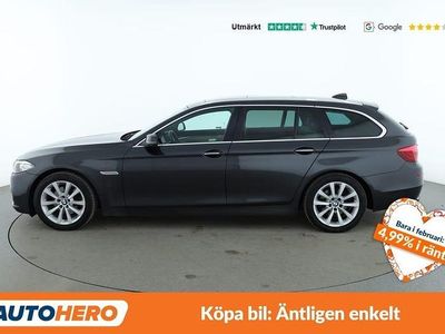Grå Begagnad 2015 BMW 520 Kombi | 156 000 kr (Marknadspris)