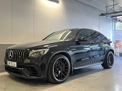 Begagnad Mercedes GLC63 AMG AMG 510 HK (375 kW) 2018 Svart Sportkupé