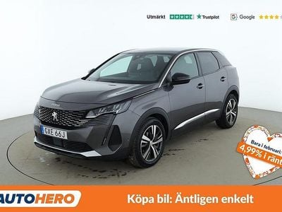 Begagnad Peugeot 3008 Allure 132 HK (97 kW) 2022 Grå SUV