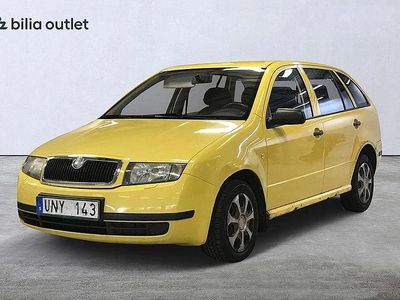 Begagnad Skoda Fabia 2004 Gul Kombi