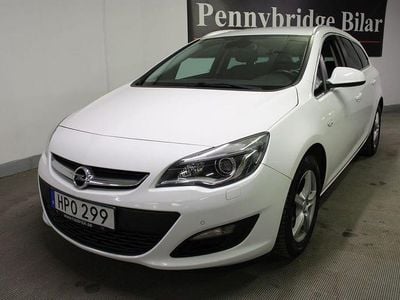 Begagnad Opel Astra Enjoy 141 HK (103 kW) 2014 Vit Kombi