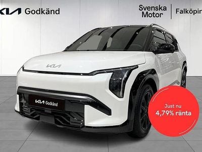 Vit Begagnad 2024 Kia EV3 GT-Line SUV | 529 200 kr (Lite dyr)