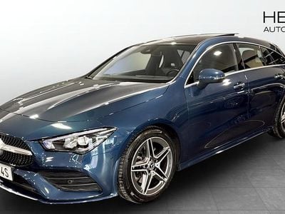 Begagnad Mercedes CLA200 Shooting Brake 163 HK (119 kW) 2023 Svart Kombi