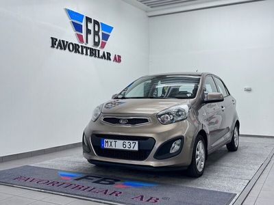 begagnad Kia Picanto 5-dörrar 1.0 MPI GLS Euro 5 2012, Halvkombi