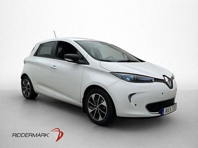 Begagnad Renault Zoe 80 kW (109 HK) 2019 Vit Halvkombi