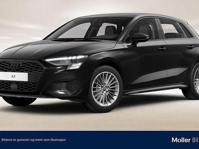 Brilliantsvart Begagnad 2023 Audi A3 Advanced Plus | 239 900 kr (Bra pris)