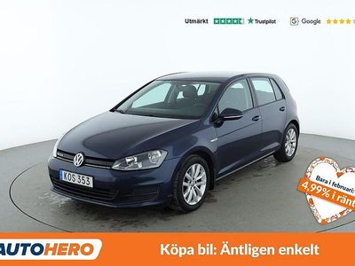 Begagnad VW Golf VII 112 HK (82 kW) 2014 Mörkblå Halvkombi