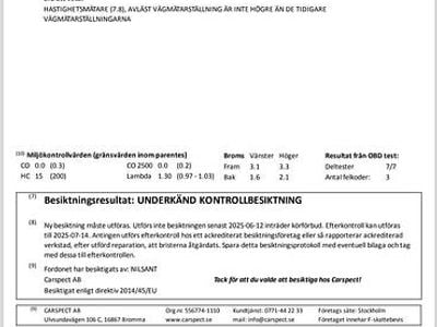 Begagnad 2004 Peugeot 807 Minibuss | 3 500 kr