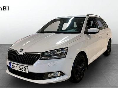 Begagnad Skoda Fabia Style 95 HK (69 kW) 2018 Vit Kombi