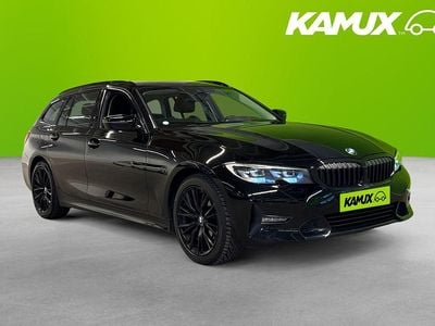 Svart Begagnad 2020 BMW 320 Sport Line Kombi | 219 800 kr (Marknadspris)