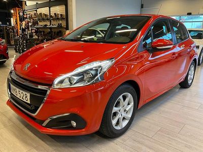 Orange Begagnad 2018 Peugeot 208 Active Halvkombi | 88 000 kr (Marknadspris)