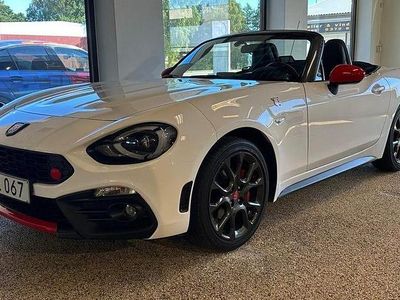 Begagnad Abarth 124 Spider 170 HK (125 kW) 2017 Vit Cab