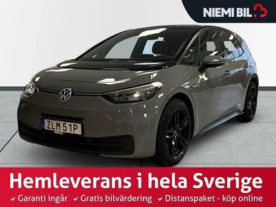 Begagnad VW ID.3 Pro Performance 150 kW (204 HK) 2020 Grå Halvkombi