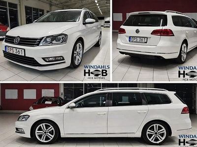 Begagnad VW Passat R-line 180 HK (132 kW) 2013 Vit Kombi