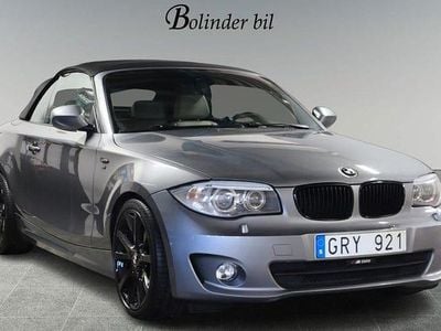 Begagnad BMW 118 Advantage 143 HK (105 kW) 2011 Grå Halvkombi
