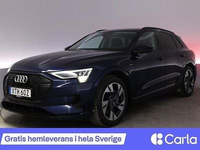 Begagnad Audi e-tron Advanced 300 kW (408 HK) 2022 Blå SUV