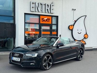 Begagnad Audi A5 S-Line 224 HK (164 kW) 2016 Svart Cab