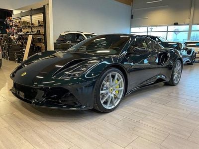 Ny Lotus Emira 405 HK (297 kW) 2025 Grön Sportkupé