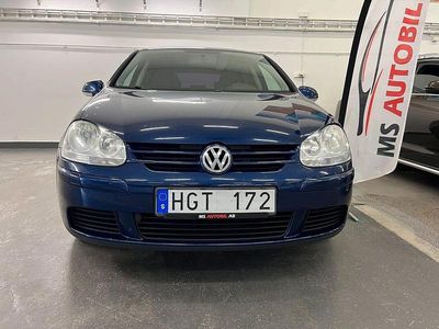 Mörkblå (blå) Begagnad 2007 VW Golf V Trendline Halvkombi | 44 900 kr (Lite dyr)