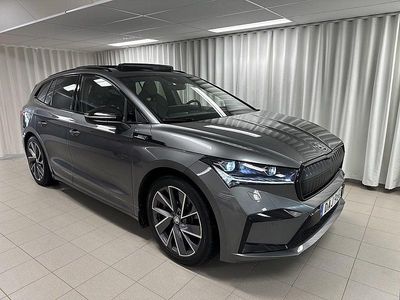 Grå Begagnad 2022 Skoda Enyaq iV SportLine SUV | 419 000 kr (Dyr)