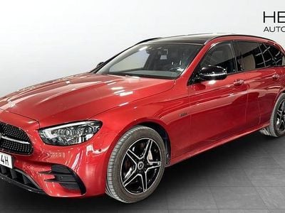 Röd Begagnad 2021 Mercedes E300 AMG Kombi | 339 900 kr (Lite dyr)