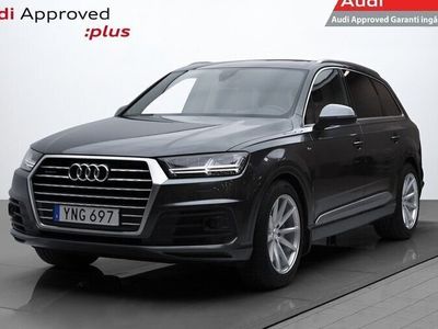 begagnad Audi Q7 3.0 TDI 272HK S-Line Pano Luftfjädring