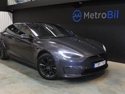 Grå Begagnad 2023 Tesla Model S Halvkombi | 559 900 kr