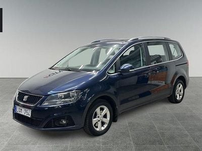 Begagnad Seat Alhambra Ecomotive 141 HK (103 kW) 2010 Mörkblå Minibuss