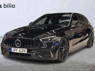 Svart Begagnad 2022 Mercedes C300e Executive Kombi | 399 900 kr (Dyr)