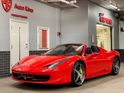 begagnad Ferrari 458 Spider 4.5 V8 DCT LYFTSYSTEM KOLFIBER 570hk