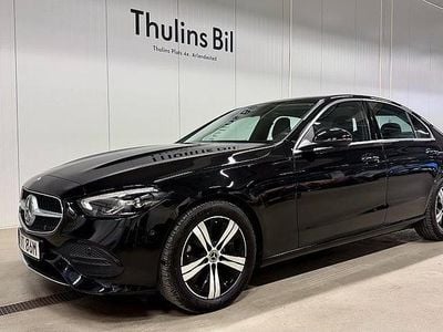 Begagnad Mercedes C200 Avantgarde 204 HK (150 kW) 2022 Obsidian black metallic Sedan