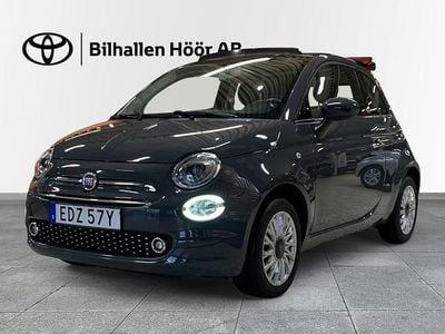 Begagnad Fiat 500 Lounge 69 HK (50 kW) 2019 Grå Halvkombi