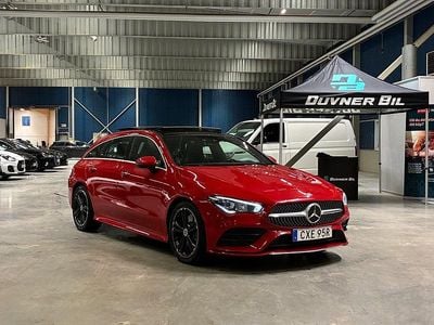 Röd Begagnad 2019 Mercedes CLA220 Shooting Brake AMG Kombi | 259 900 kr (Marknadspris)