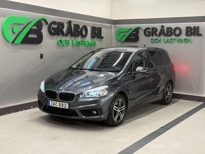 Begagnad BMW 220 Gran Tourer Sport Line 190 HK (139 kW) 2018 Grå Minibuss
