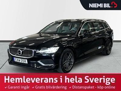 Begagnad Volvo V60 Inscription 340 HK (250 kW) 2022 Svart Kombi