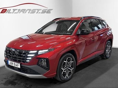 Begagnad Hyundai Tucson N Line 268 HK (197 kW) 2022 Röd SUV