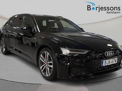 Brilliantsvart Begagnad 2023 Audi A6 S-Line Kombi | 589 000 kr