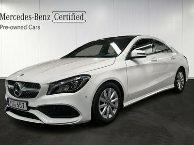 Begagnad Mercedes CLA180 AMG line 123 HK (90 kW) 2018 Vit Sedan